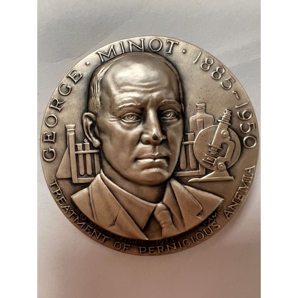 MEDALLIC ART 2.2 TROY OZ 999 GEORGE MINOT