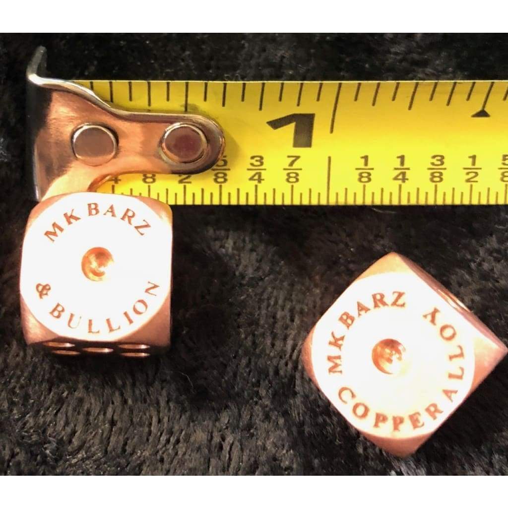 MK BarZ Dice Set Copper Alloy