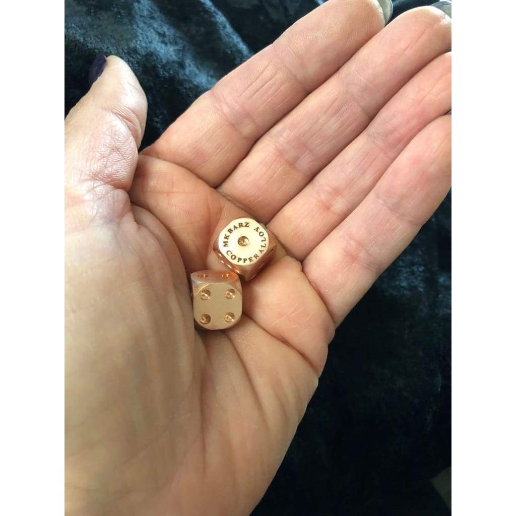 MK BarZ Dice Set Copper Alloy