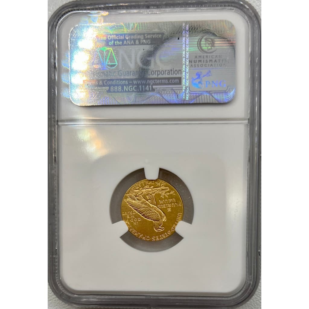 1913 MS61 2.5 DOLLAR
