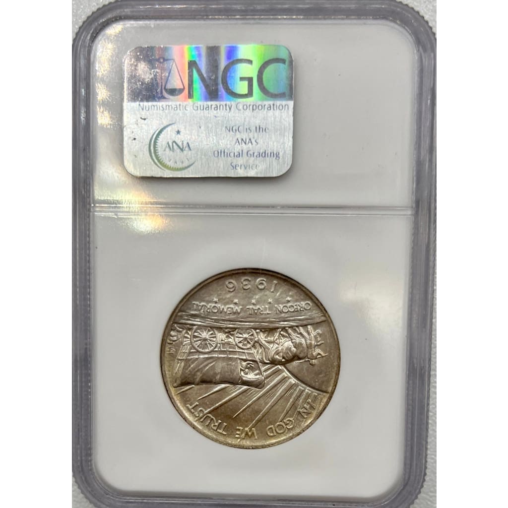 1936 MS67 OREGON 50 CENT