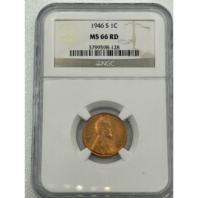 1946 S MS 66 Red 1C