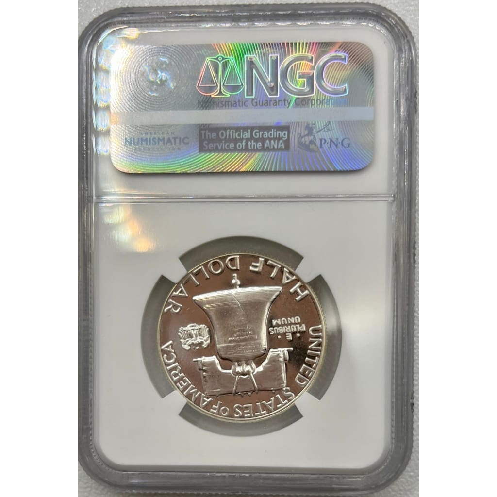 1957 PF68 CAMEO 50 CENT