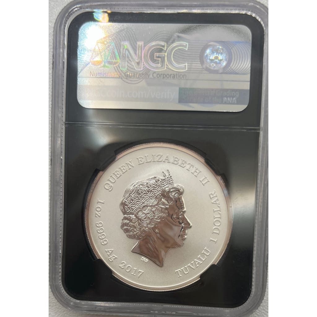 2017 TUVALU SPIDER MAN FIRST RELEASES MS70 DOLLAR