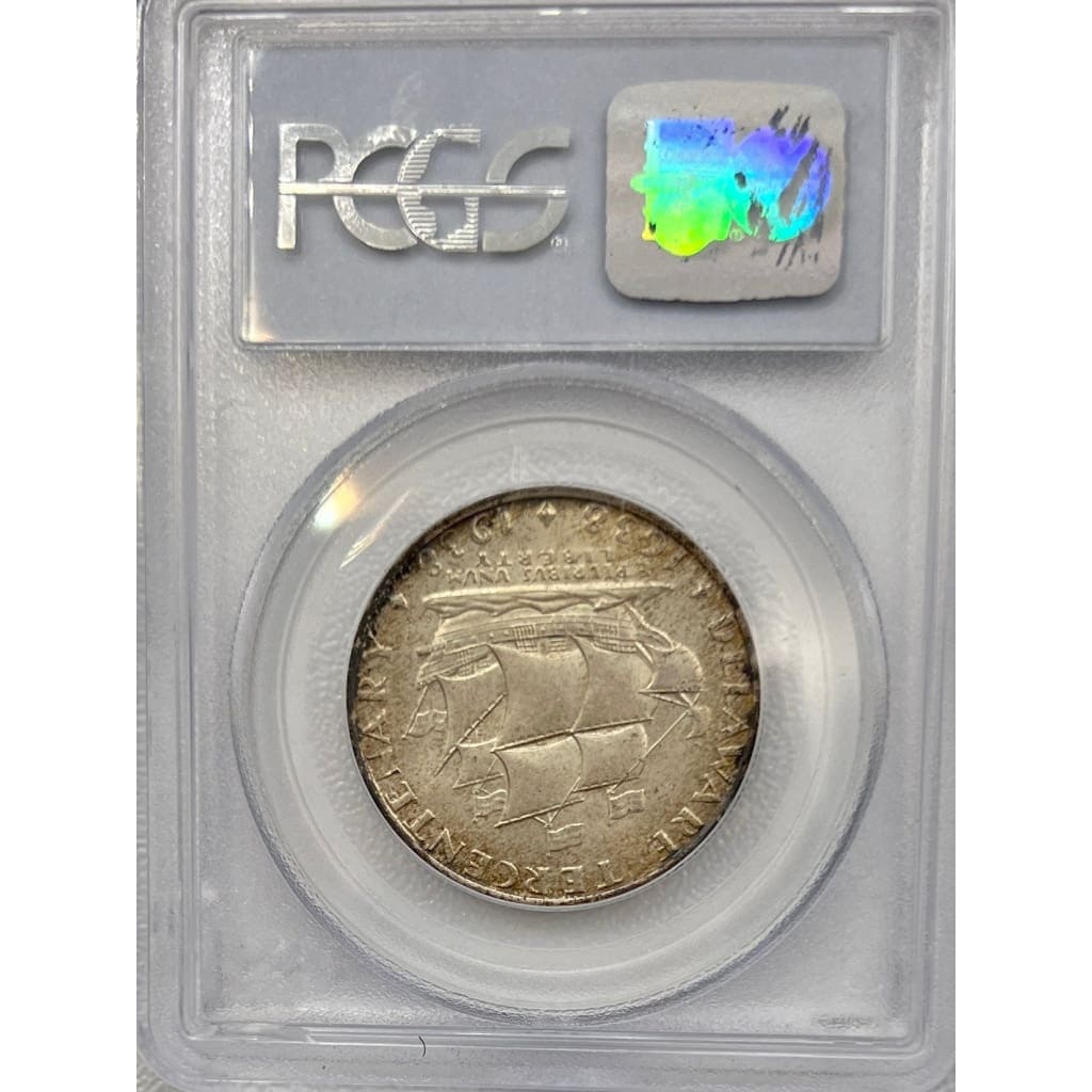 PCGS MS66 DELAWARE 50 CENT