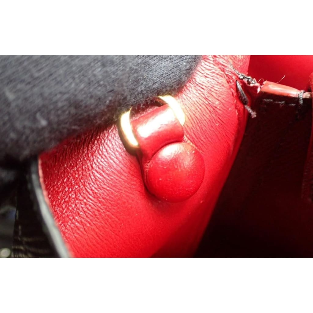 Prada Saffiano Cuir Medium Double Bag (MSRP $4750) - black / Leather / shoulder bag