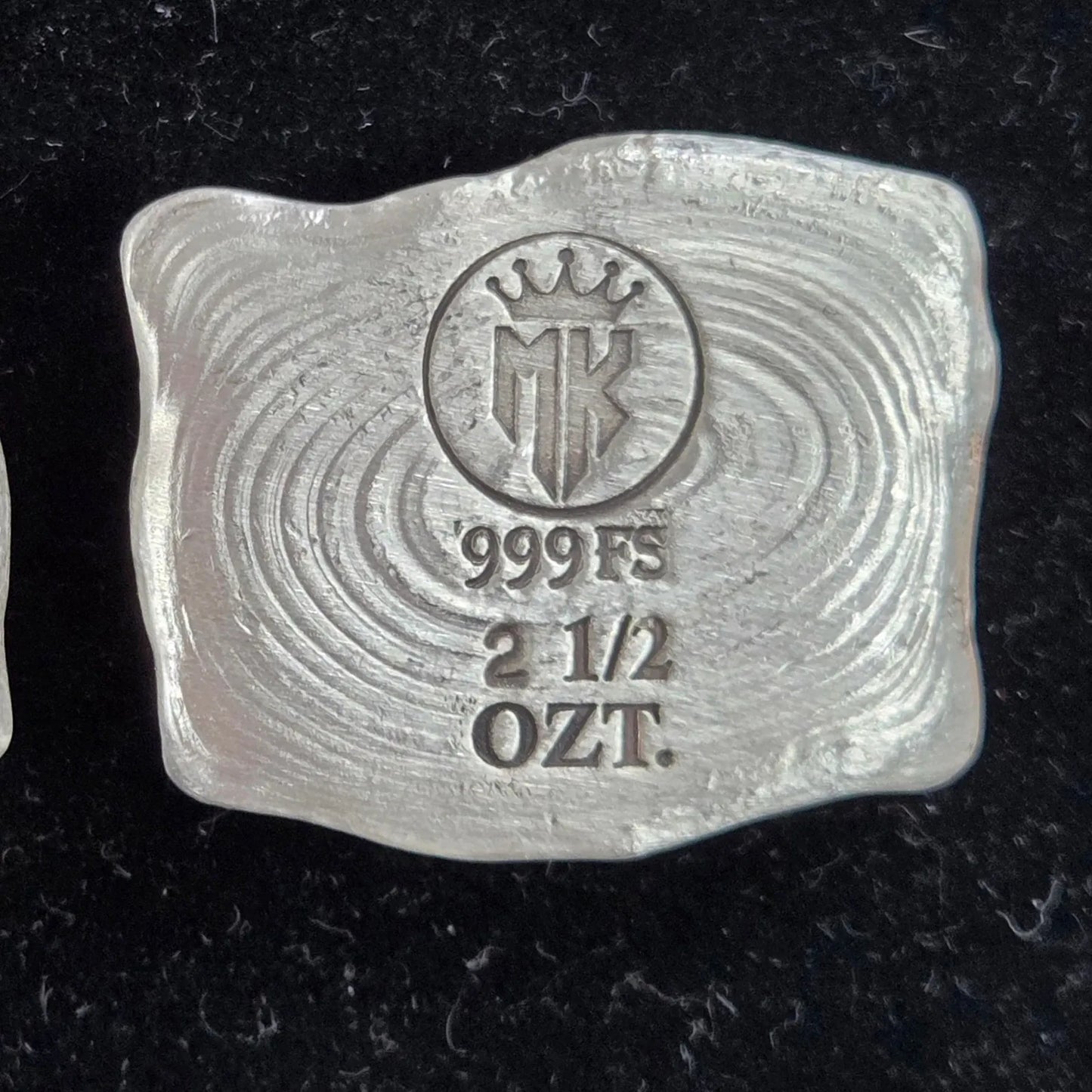 2.5 Oz MK BarZ "Pirate Sword" Bar .999 FS - MK BARZ AND BULLION