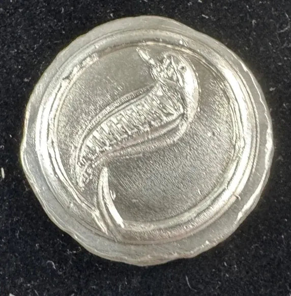 .5 ozt MKBARZ "ELEGANT CRANE" .999 FS Hand Poured - MK BARZ AND BULLION
