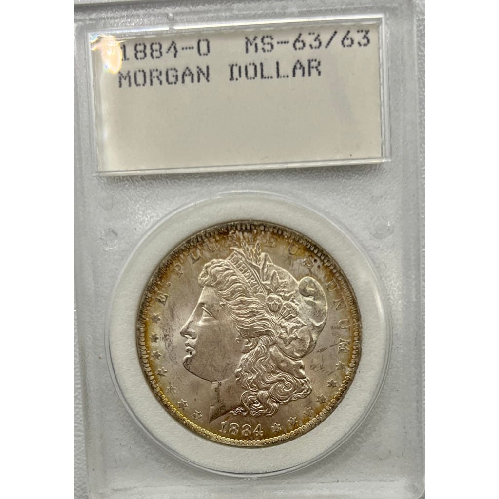 1884-O MS63 MORGAN DOLLAR