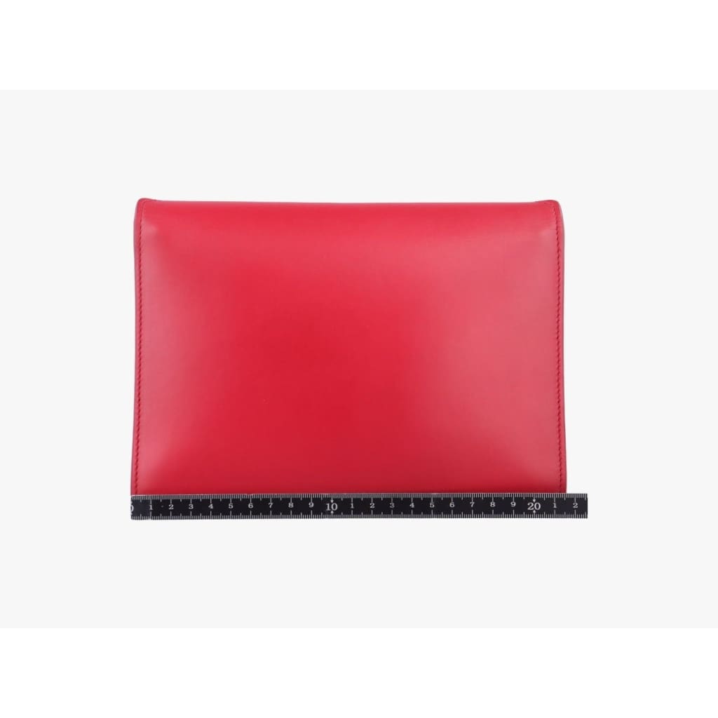 YSL Saint Laurent Cassandra Red Leather Chain Bag - red / Leather / Chain Bag