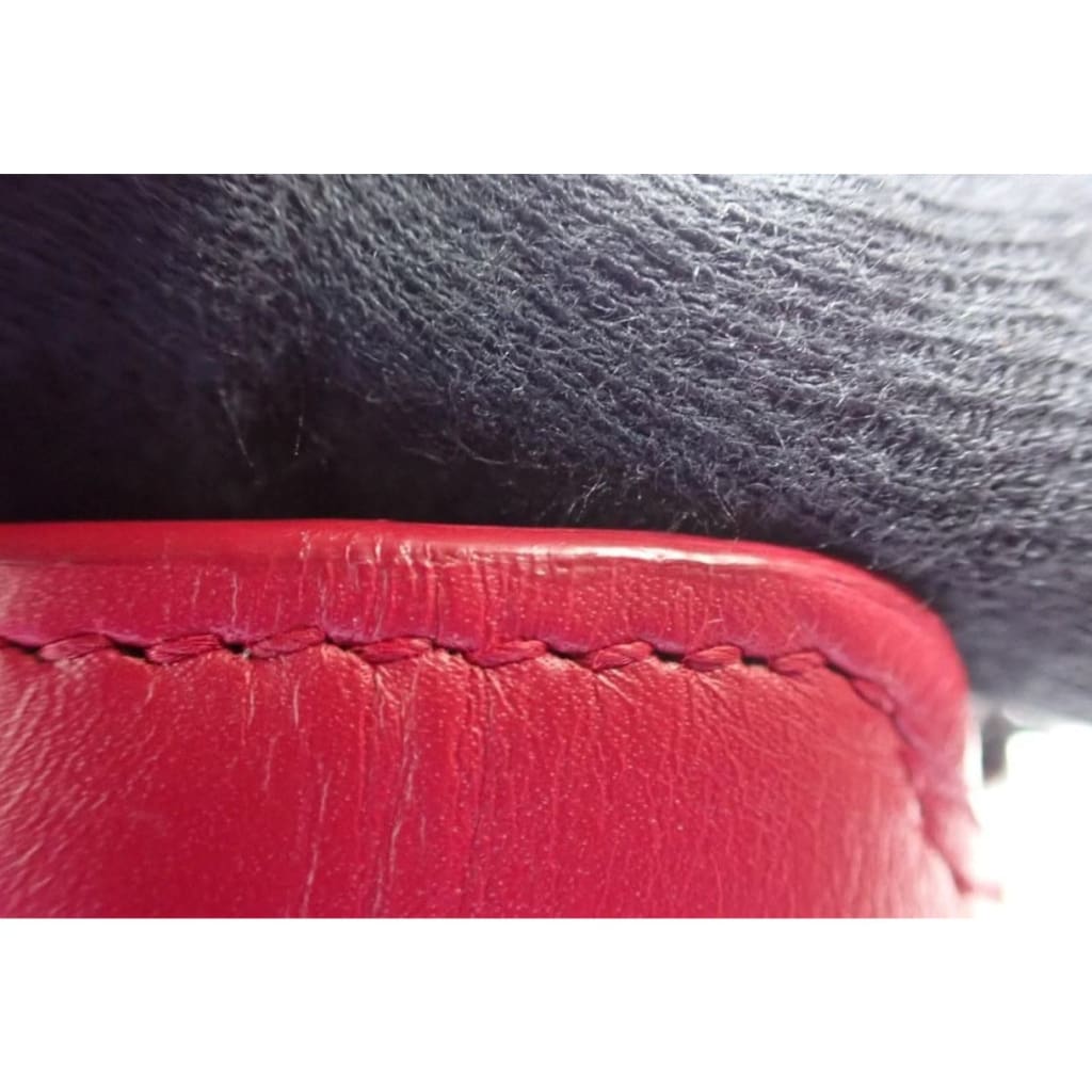 YSL Saint Laurent Cassandra Red Leather Chain Bag - red / Leather / Chain Bag