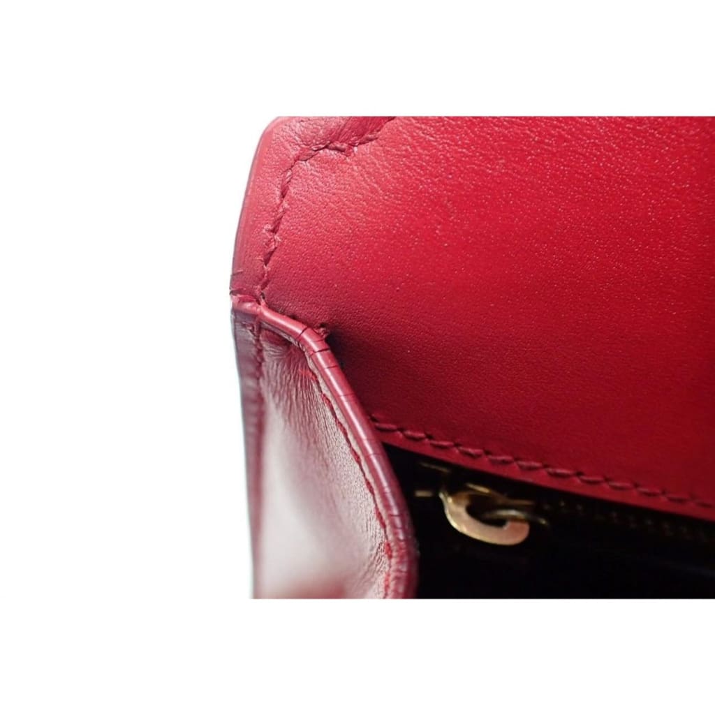 YSL Saint Laurent Cassandra Red Leather Chain Bag - red / Leather / Chain Bag