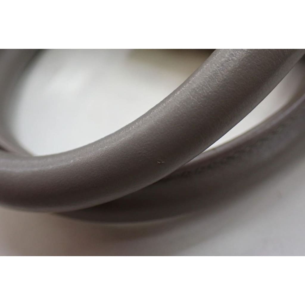 YSL Saint Laurent Gray Leather Baby Cabas 2-way Bag - Gray / Leather / Top handle bag