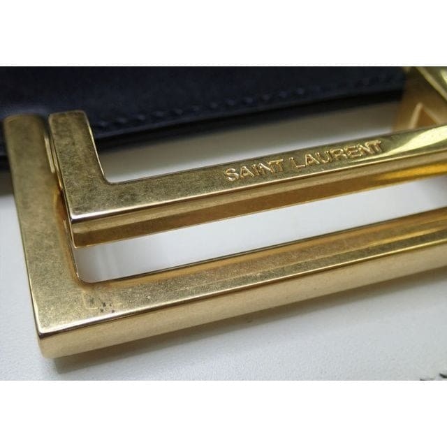 YSL Yves Saint Laurent Classic Lulu Crossbody Bag - black / Leather / crossbody