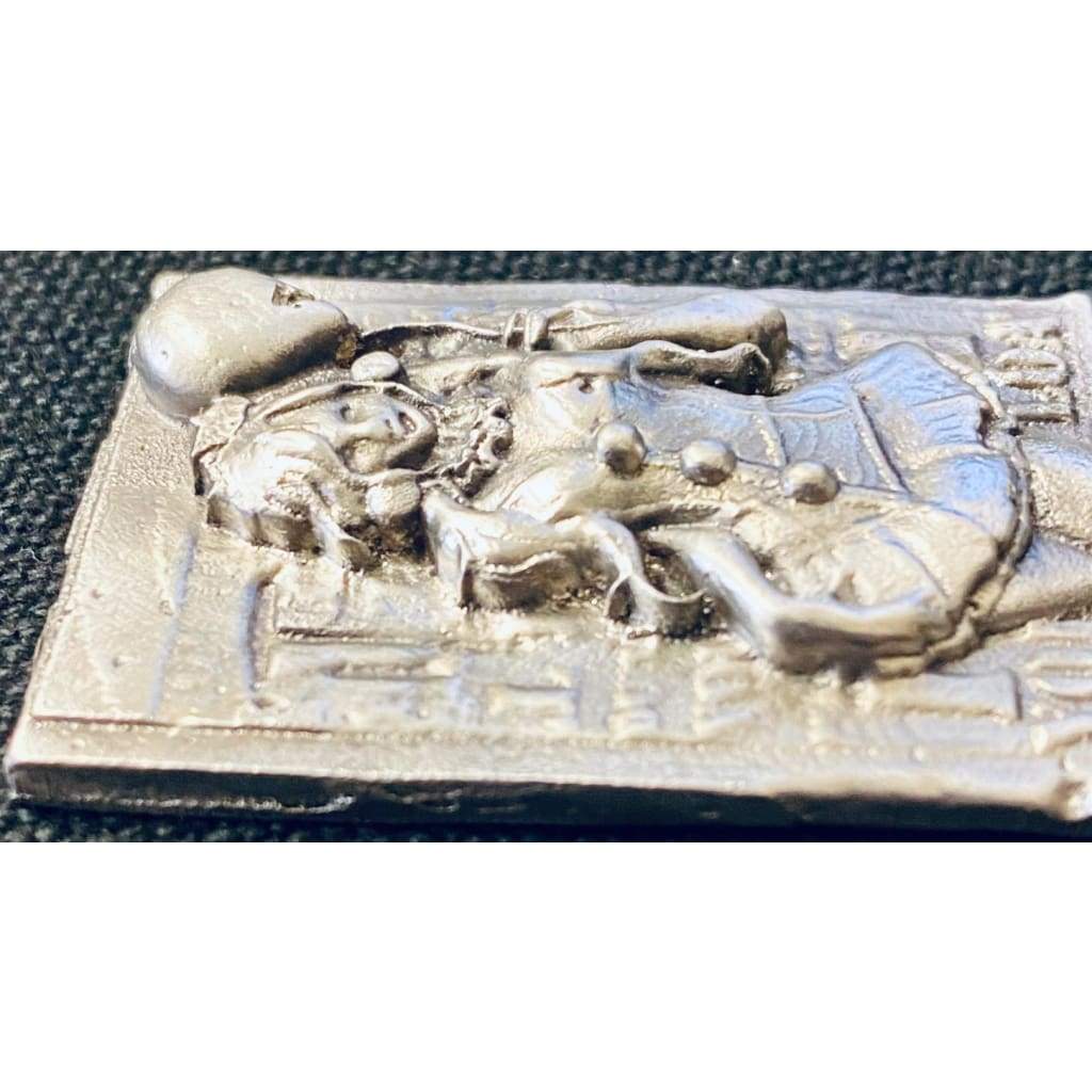 1.2 Oz MK BarZ You Will Float Too!.999 FS Sand Cast Relief Art Work by Anna Marine