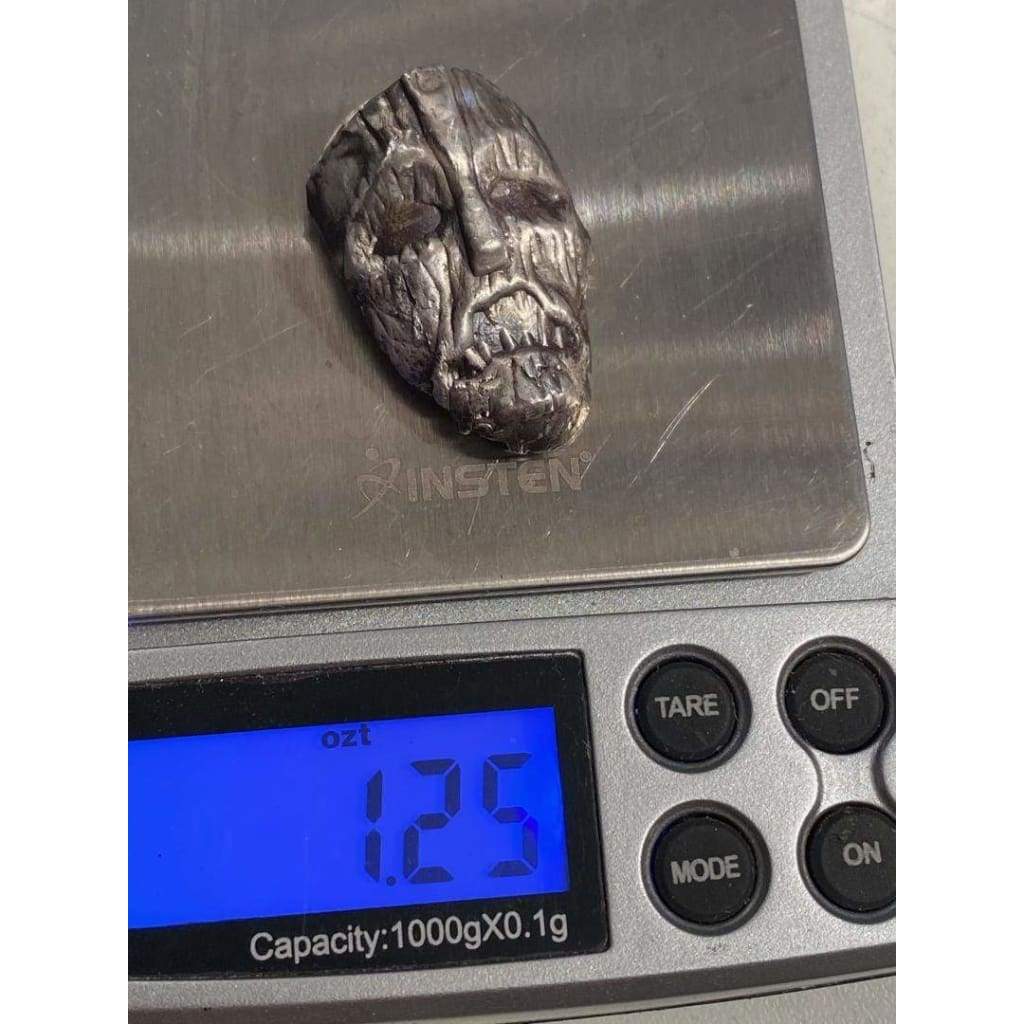 1.25 Oz Anonymous Pours Little Loki Mask Hand Poured.999 FS