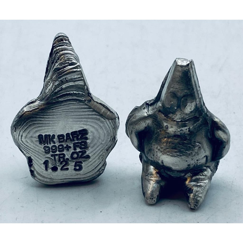 1.25 Ozt MK BarZ Lil Patrick Hand Poured.999 FS