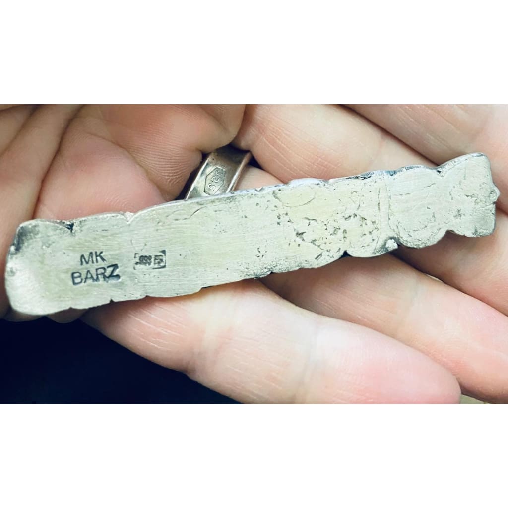 @1.42 Troy Oz MK BarZ DOUCHEBAG 2 Part Sand Cast Bar.999 FS