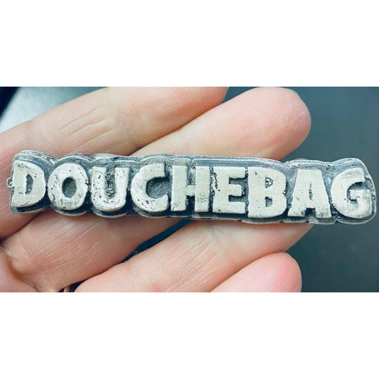 @1.42 Troy Oz MK BarZ DOUCHEBAG 2 Part Sand Cast Bar.999 FS