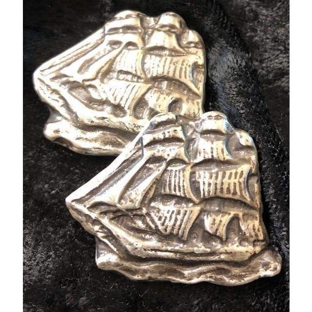 1.5 Oz MK BarZ Anchor’s Away Clipper Ship Hand Poured.999 FS Bar