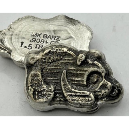 1.5 Oz MK BarZ Baby Panda Hand Poured.999 FS