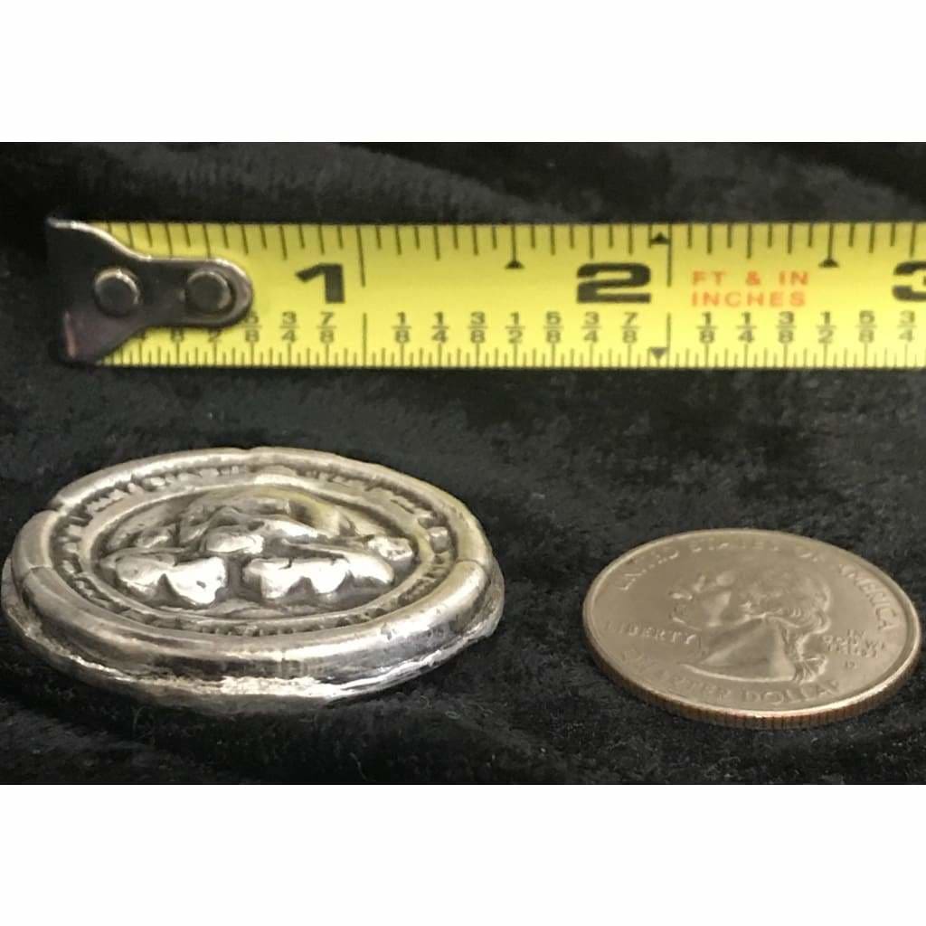 1.5 oz MK BarZ Don’t Touch My Booty-Pirate Hand poured Round.999FS