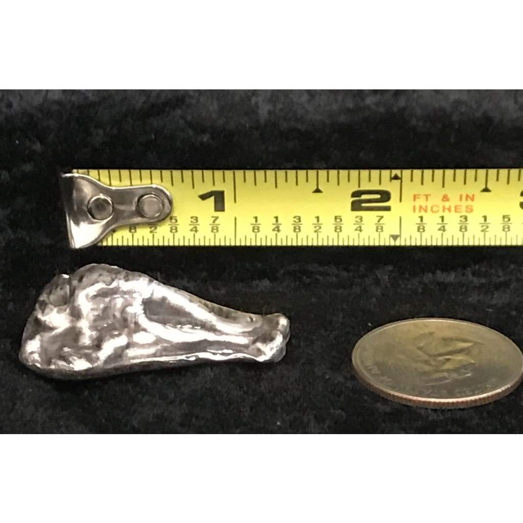 1.5 oz  MK BarZ "Elephant" Custom Hand Poured Round  .999FS - MK BARZ AND BULLION