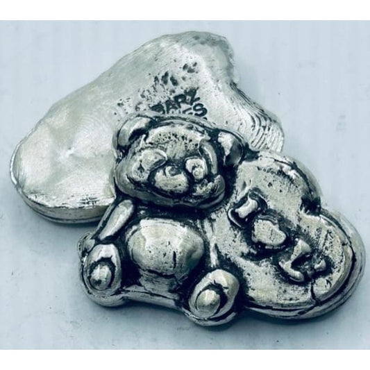 1.5 Oz MK BarZ I Love You Bear! Hand Poured.999 FS