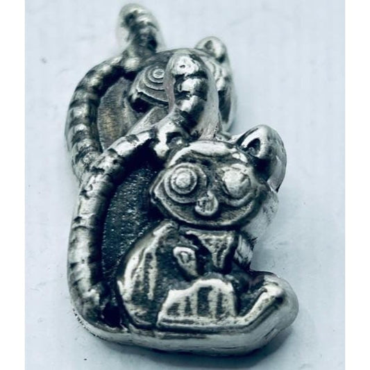 1.5 Oz MK BarZ Little Lemur Hand Poured.999 FS