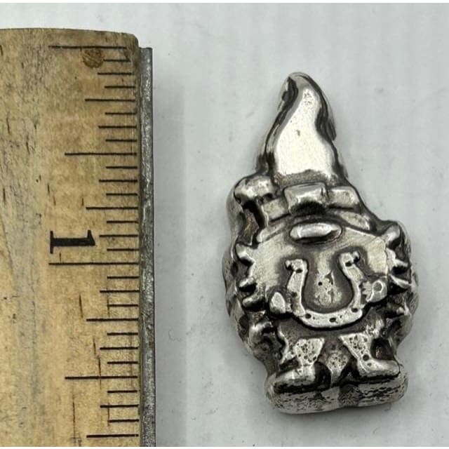 1.5 Oz MK BarZ Lucky Gnome Hand Poured.999 FS