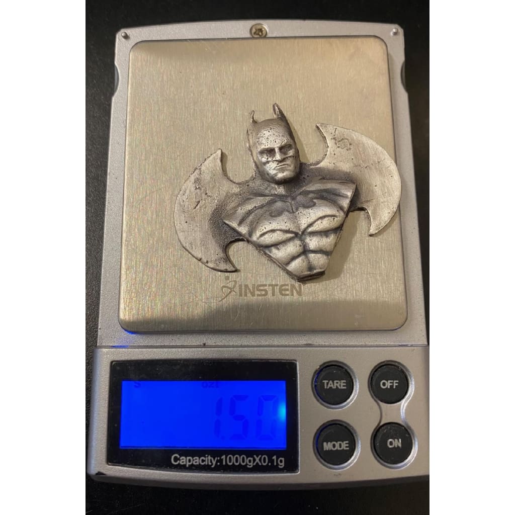 @1.5 Ozt MK BarZ Bat A Rang 2 Part Closed Sand Cast.999 Fine Silver - silver bullion