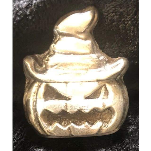 1.75 Troy Oz Mk BarZ Witches Jack O’ Lantern Hand Poured.999 FS