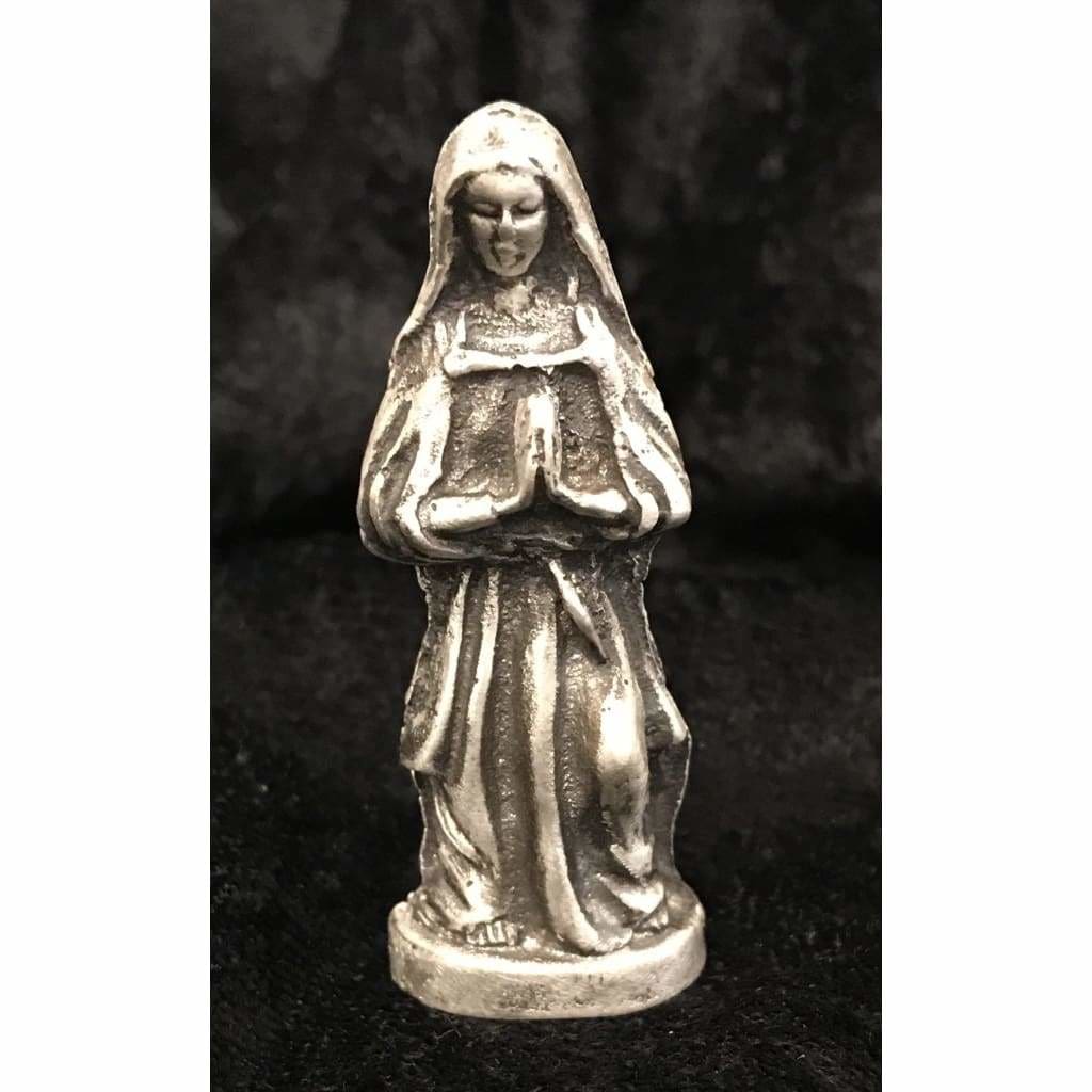 1.8 Troy Oz MK BarZ 3D Sand Cast Mother Mary.999 FS