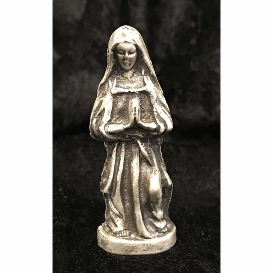 1.8 Troy Oz MK BarZ 3D Sand Cast Mother Mary.999 FS