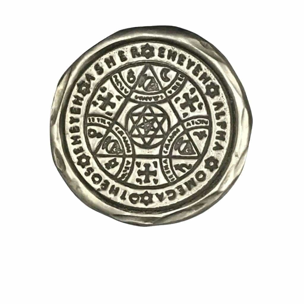 1 Oz MK BarZ Alpha Omega Tetra-Gram.999 Fine Silver