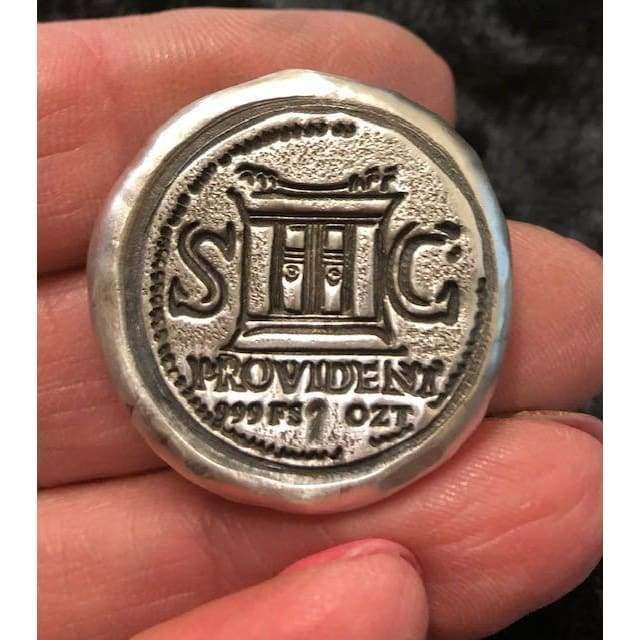 1 Oz MK BarZ Divus Augustus Replica Ancient Coin.999 FS