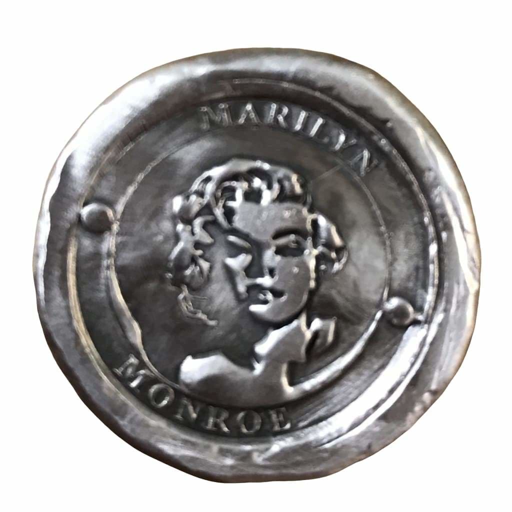 1 Oz MK BarZ Marilyn Monroe Tribute Stamped.999 FS Round