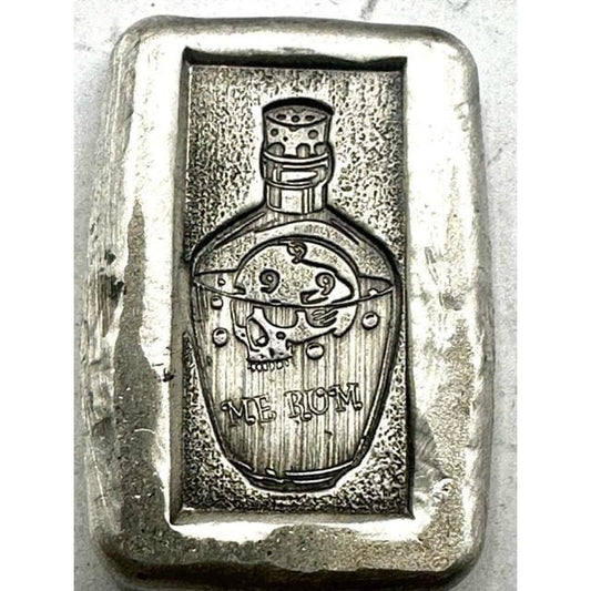 1 Oz MK BarZ Me Rum Bottle Bar.999 FS