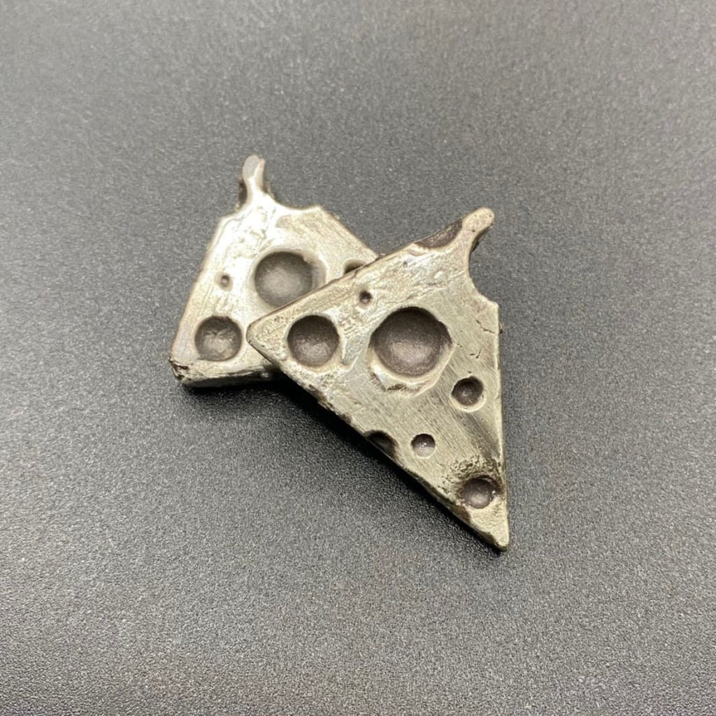 1 Oz MK BarZ Swiss Cheese“ Hand Poured.999 FS Bar