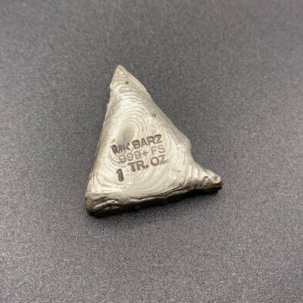 1 Oz MK BarZ Swiss Cheese“ Hand Poured.999 FS Bar