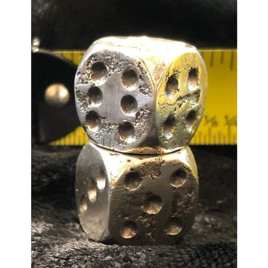 1 OZT MK BarZ Lucky Dice Set.999 Fine Silver