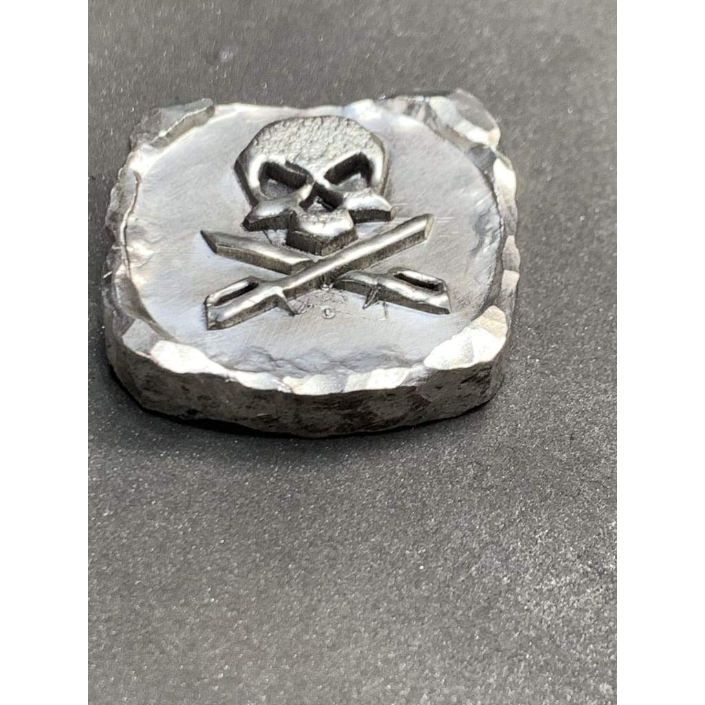 1 Ozt MK BarZ "Punk Jolly" . 999 FS Treasure Piece - MK BARZ AND BULLION