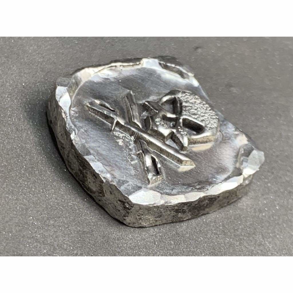 1 Ozt MK BarZ Punk Jolly. 999 FS Treasure Piece - silver bullion