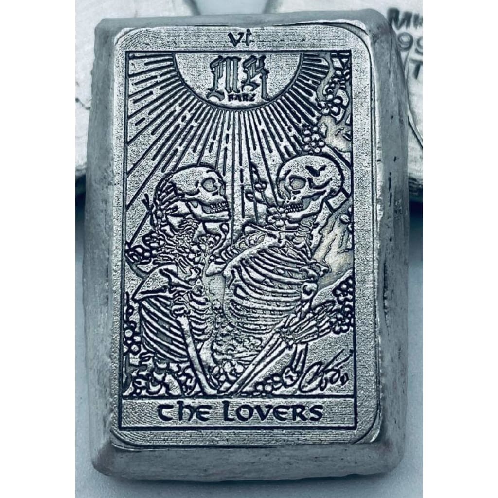 BarZ ""Ominous Omen"" 1 Oz MK BarZ ""Ominous Omen"" .999 Argento Fine - Foto 5
