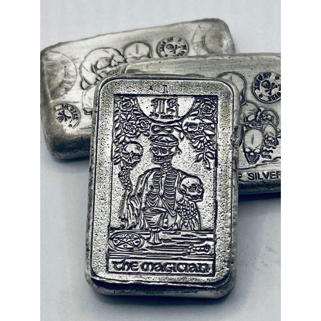 CATRINA DAY OF THE DEAD SKULL Teschio Dia Muertos Shape 1 Oz Moneta Argento 5 Palau 2018 - Foto 2