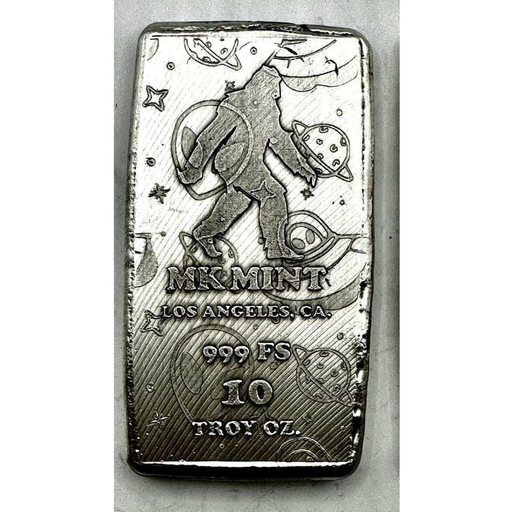 .999 FS 10 ounce Troy Sasquatch bar