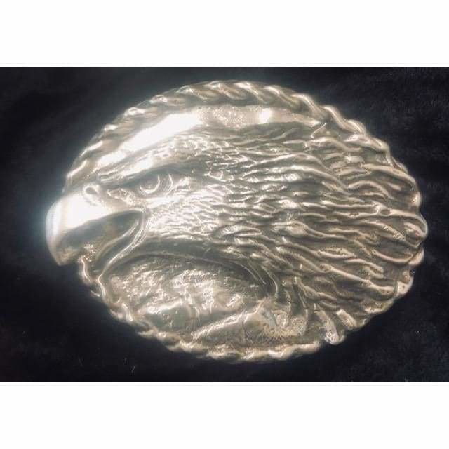 10 Troy Oz. MK BarZ Eagle Scouting Prey LTD Hand Poured.999 Fine Silver