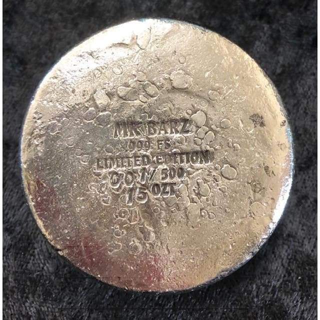 15 Troy Oz. MK BarZ Buccaneer- LIMITED to 500 ONLY Sand Cast Round