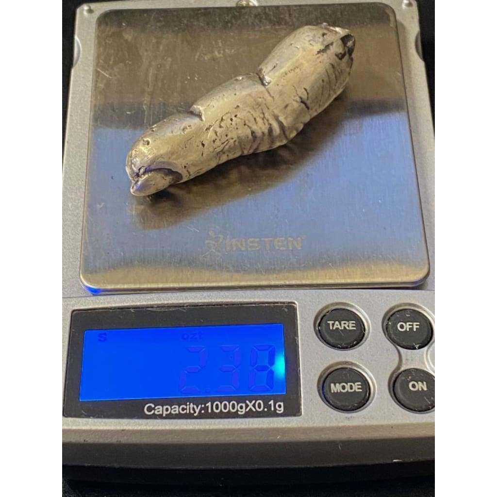 2.3 Troy Oz. MK BarZ "Point the Finger" .999 FS Sand Cast - MK BARZ AND BULLION