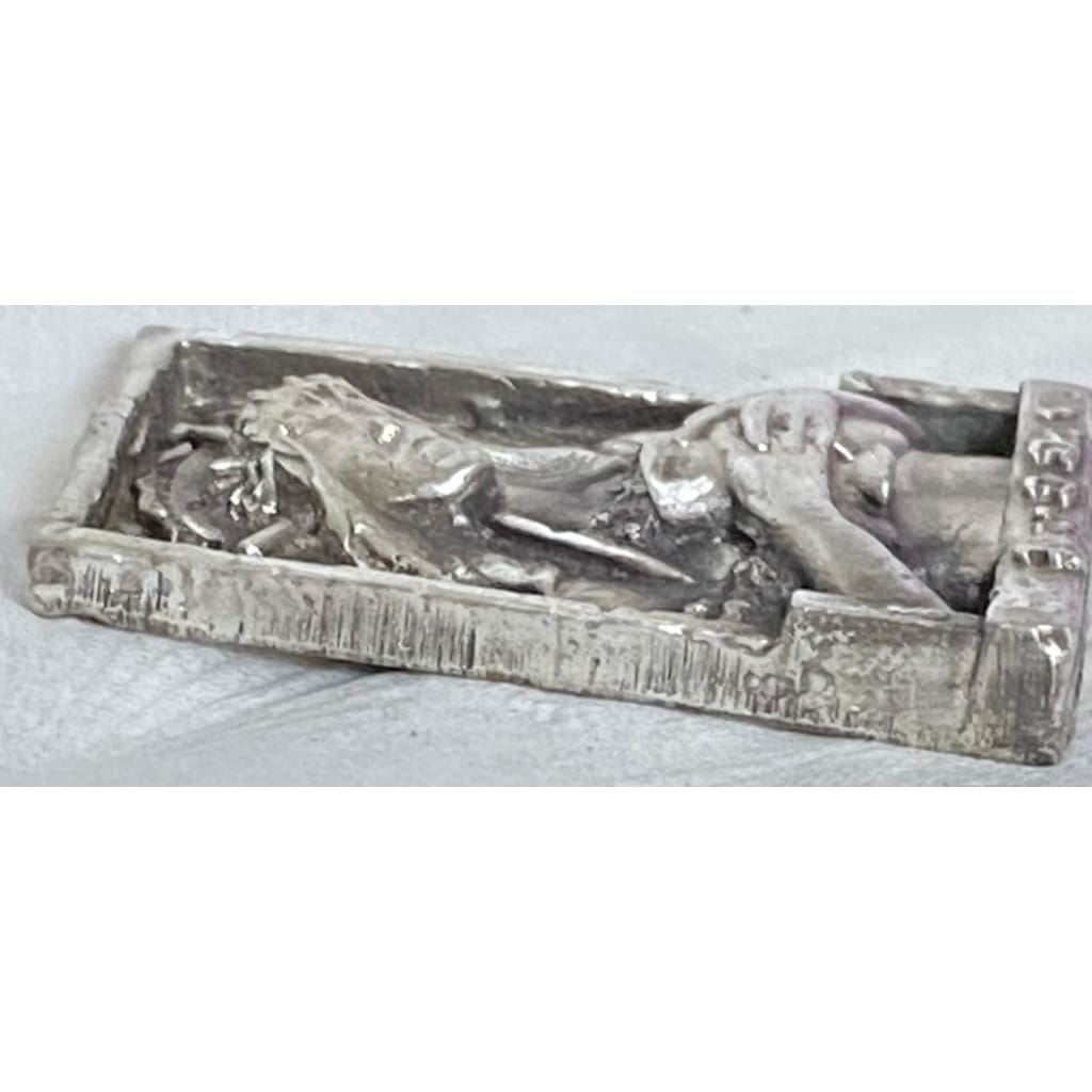 @2.5 Oz MK BarZ Putain De Dieu 2D Framed Sand Cast Picture.999 FS by Heber